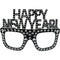 GLASSES HAPPY NEW YEAR SILVER