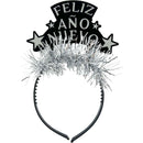 HEADBAND FELIZ ANO NUEVO SILVER