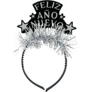 HEADBAND FELIZ ANO NUEVO SILVER