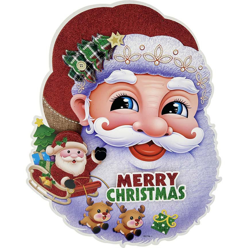 PAPER PLAQUE 3D ENGLISH 22x16IN