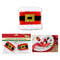 SANTA BELT NAPKIN RING 2PK 3"X2.75"