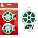 TWIST TIES W/ CUTTER 15M 2PK