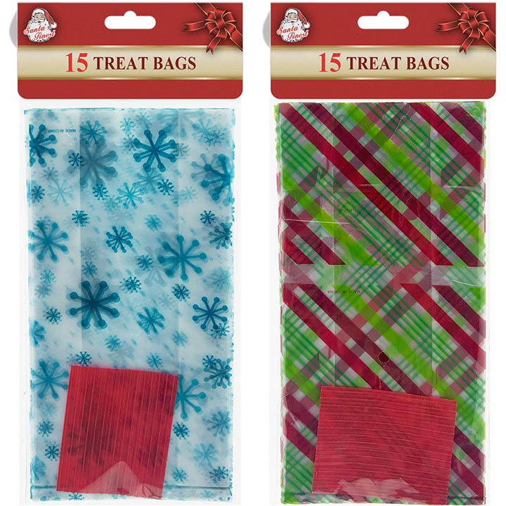 TREAT SACKS 2COL W/ 15 MET CLOSURE LABEL
