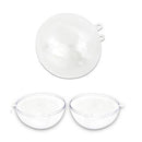 SNAP BALL ORN CLEAR 10CM