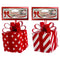 GIFT BOX ORNAMENT W/ LRG BOW 11CM 2 ASSTD