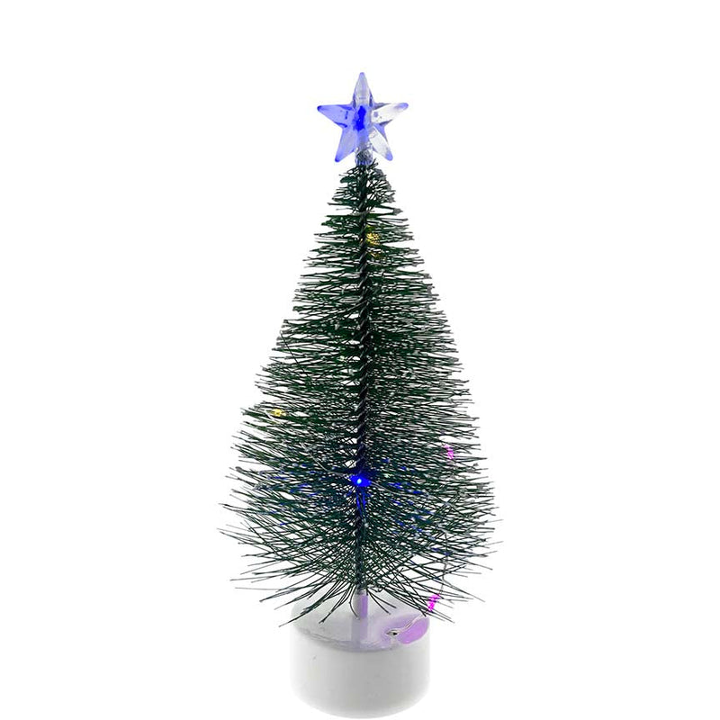 LIGHT UP CHRISTMAS TREE 17CM