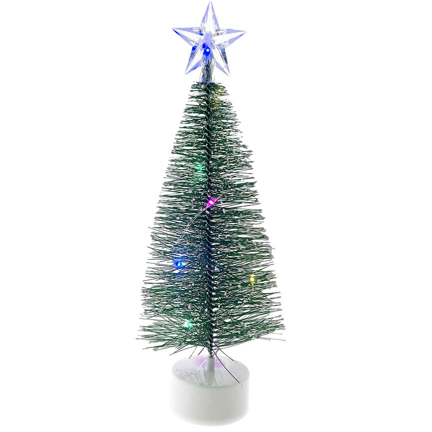 LIGHT UP CHRISTMAS TREE 20CM