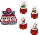 SNOW GLOBE SANTA CLAUS 6PC 6.8*10.6CM