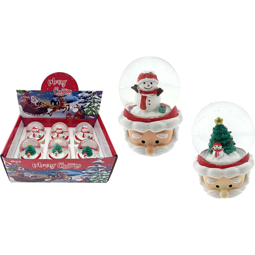 SNOW GLOBE SNOWMAN  6.8*10.6CM DISPLAY