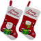 STOCKING 18" SANTA/SMAN M. XMAS 2ASTD