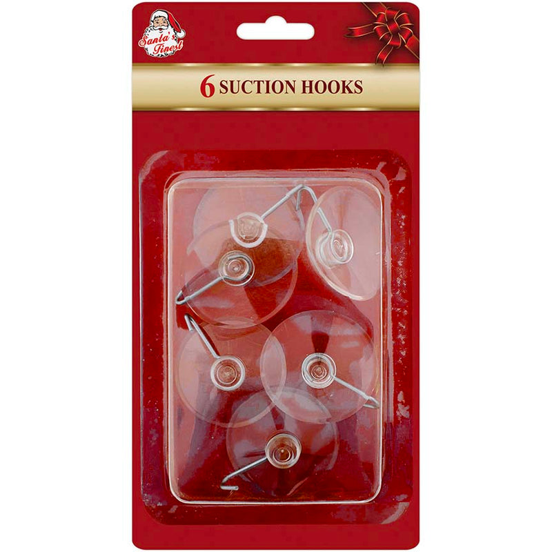 MINI SUCTION CUP HOOK 6PC