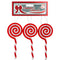 CANDY SWIRL CANE 13CM 3PC CND