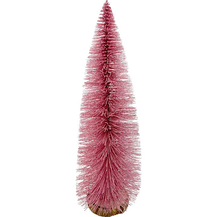 CHRISTMAS TREE TABLE TOP 30CM PINK