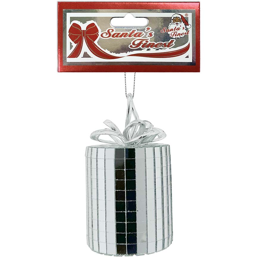 GIFT GLASS MIRROR 1PC 6x11CM SILVER