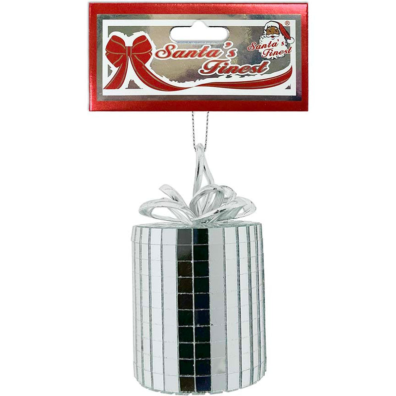 GIFT GLASS MIRROR 1PC 6x11CM SILVER