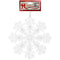 SNOWFLAKE CRYSTAL 1PC 20CM
