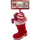 BOOTS VELVET W/ DECOR 16CM CND