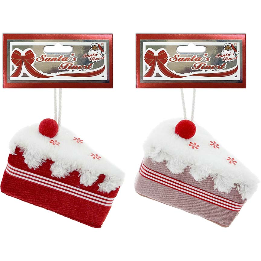 CAKE SLICE 7X10CM 2ASTD COLOR