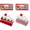 CAKE SLICE 7X10CM 2ASTD COLOR
