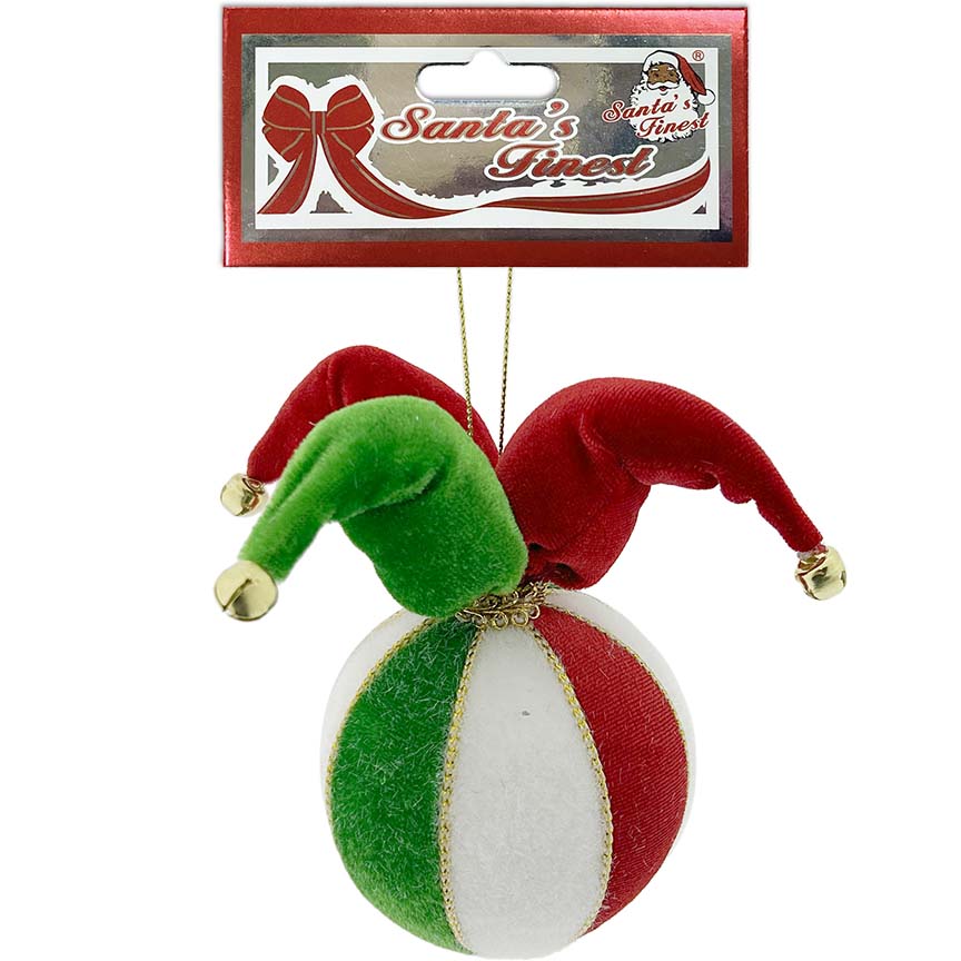 BALL JESTER 8CM VELVET TRD