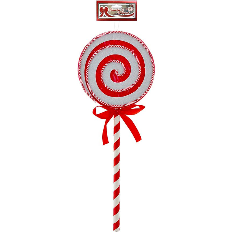 LOLLIPOP SWIRL RED 51CM