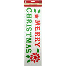 WINDOW STICKER CHRISTMAS 15X50CM