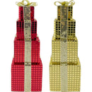 STACK GIFT BOX 36x12x12CM 2COL TRD