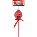 BALL PICK MERRY XMAS 1PC 8CM CND