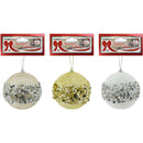 BALL SEQNS BAND 1PC 10CM 3ASSTD GLD