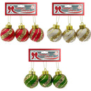 BALL GLITTER SWIRL 3PCx6CM 3ASSTD TRD