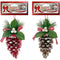 PINE CONE 1PC 6x7x15CM 2ASSTD CND