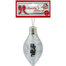 FINIAL MIRROR SILVER 11.5CM LIGHT UP