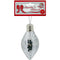 FINIAL MIRROR SILVER 11.5CM LIGHT UP