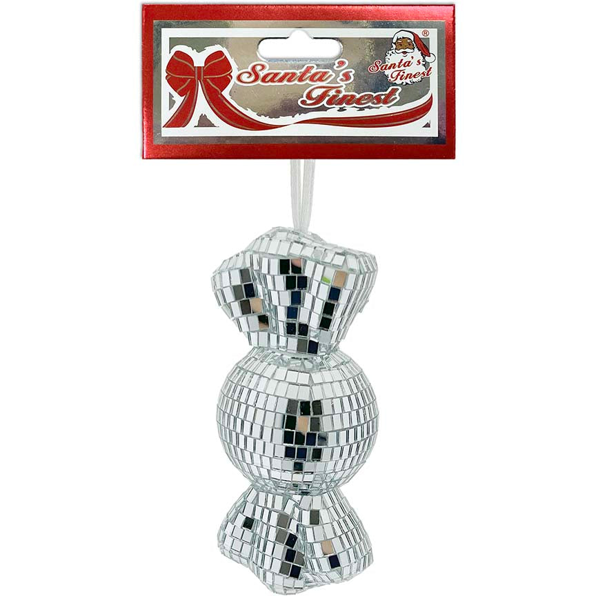 CANDY MIRROR SILVER 13.5CM