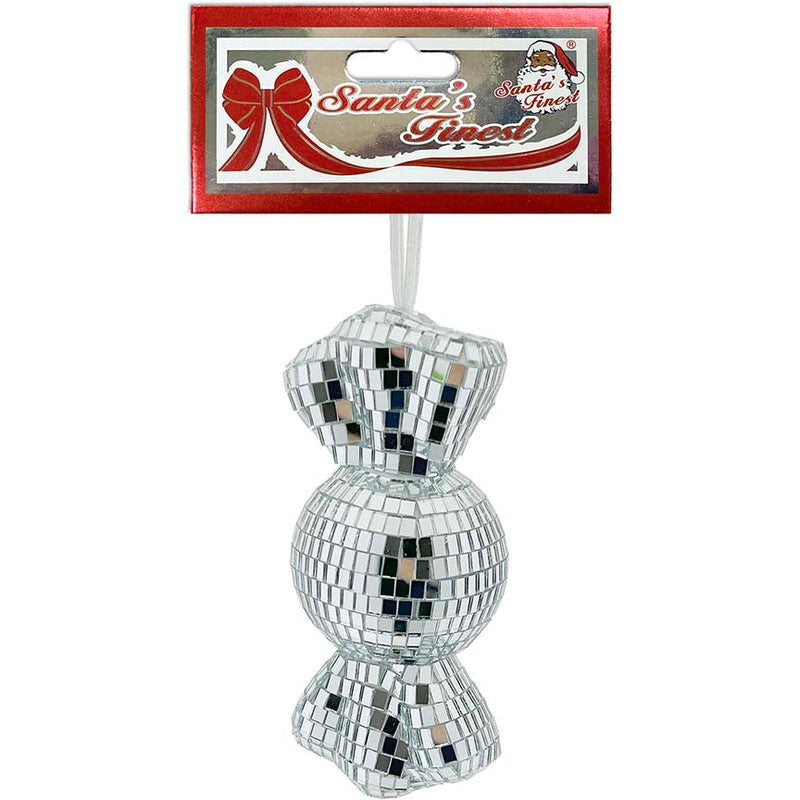 CANDY MIRROR SILVER 13.5CM