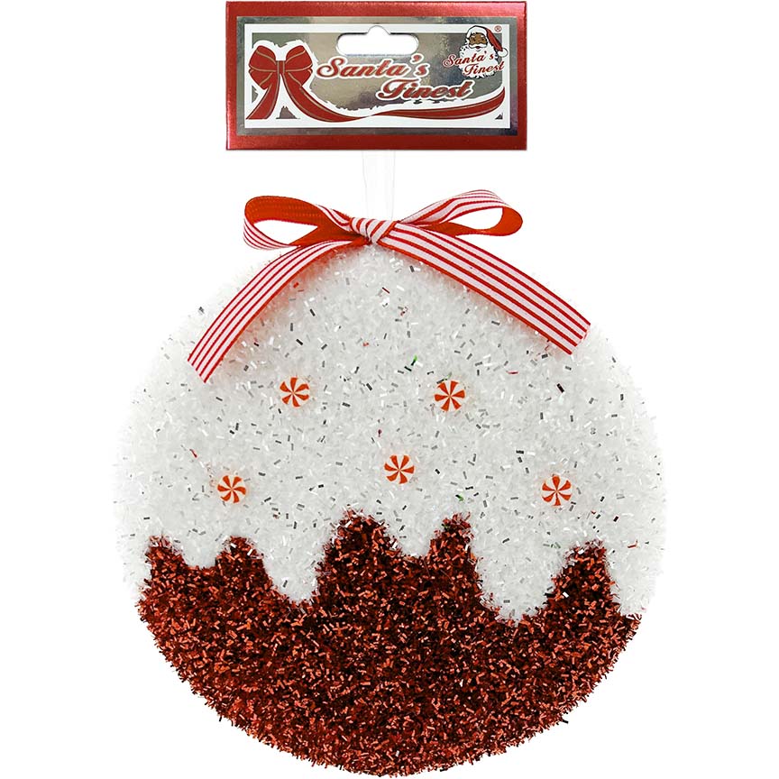 CANDY GLITTER W/ BOW 1PC 20CM CND