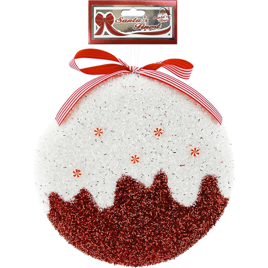 CANDY GLITTER W/ BOW 1PC 25CM CND
