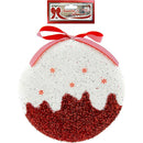 CANDY GLITTER W/ BOW 1PC 25CM CND