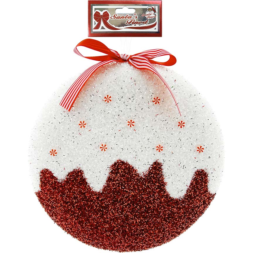 CANDY GLITTER W/ BOW 1PC 30CM CND