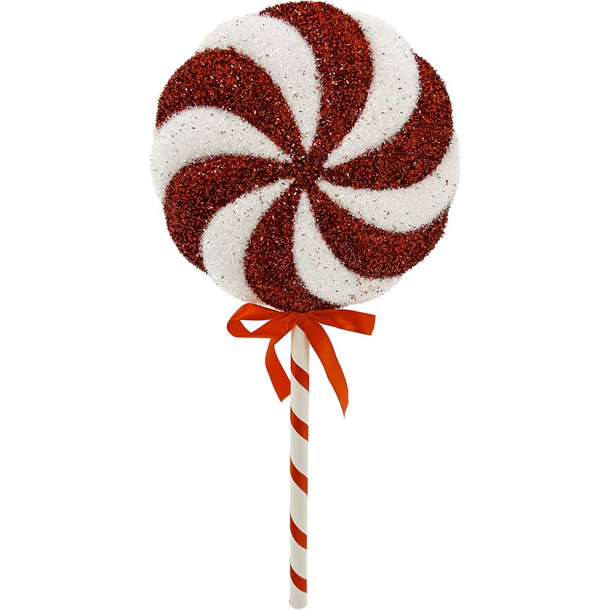 LOLLIPOP SWIRL GLITTER 1PC 30x67.5CM CND