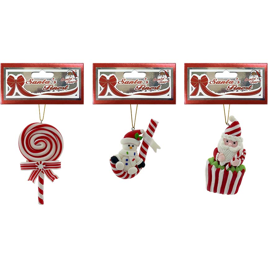 RESIN ORNAMENT S3 3ASTD CND