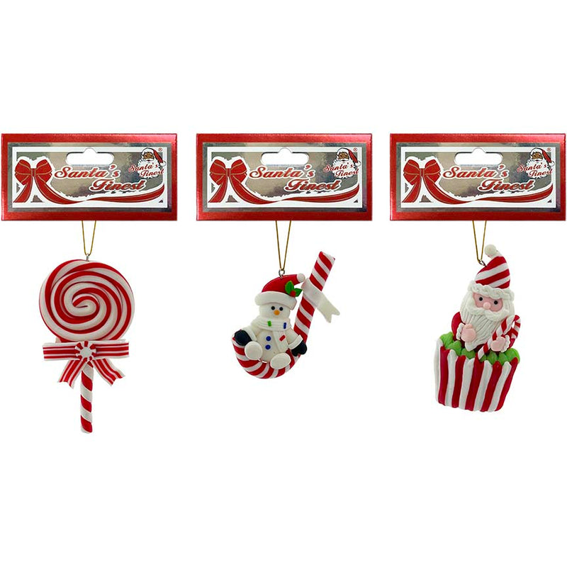 RESIN ORNAMENT S3 3ASTD CND