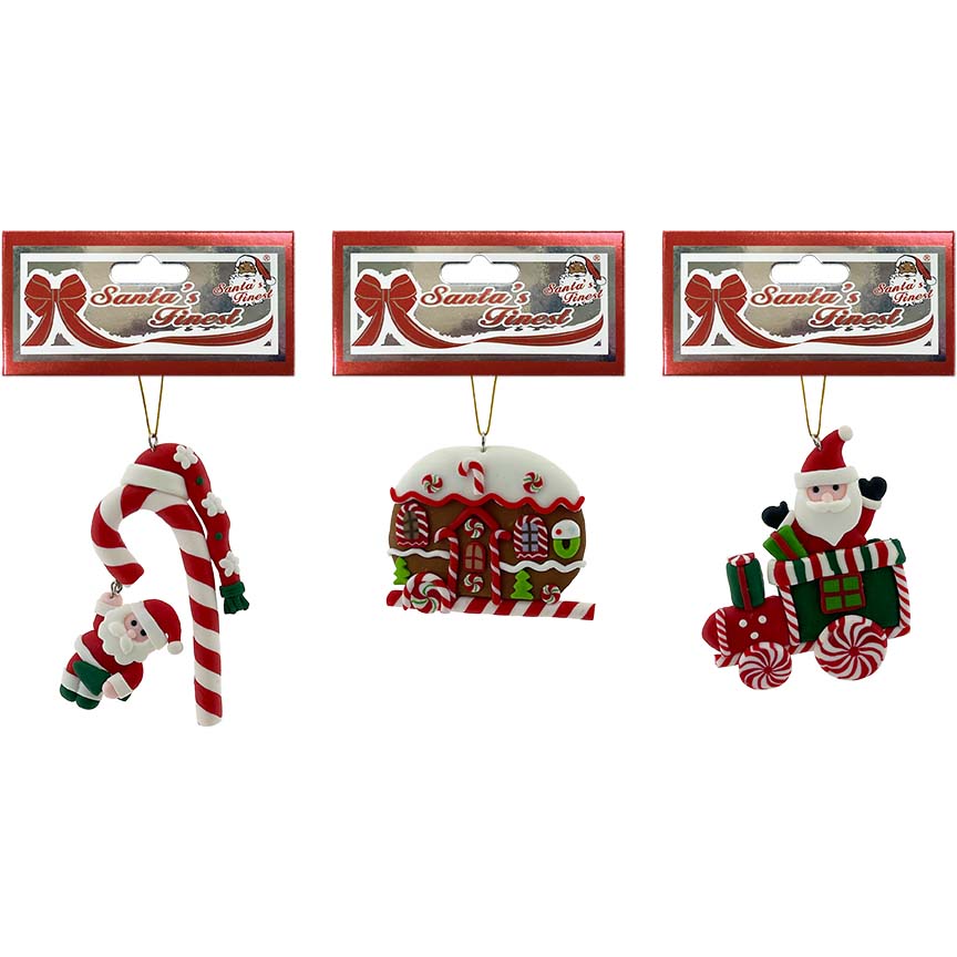 RESIN ORNAMENT S4 3ASTD CND