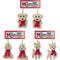 CHRISTMAS ANIMAL 2PC 9.5CM 3ASTD