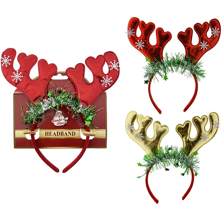 ANTLERS HEADBAND SHINY 2ASTD