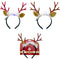 HEADBAND ANTLERS W/ FUR LIGHT UP