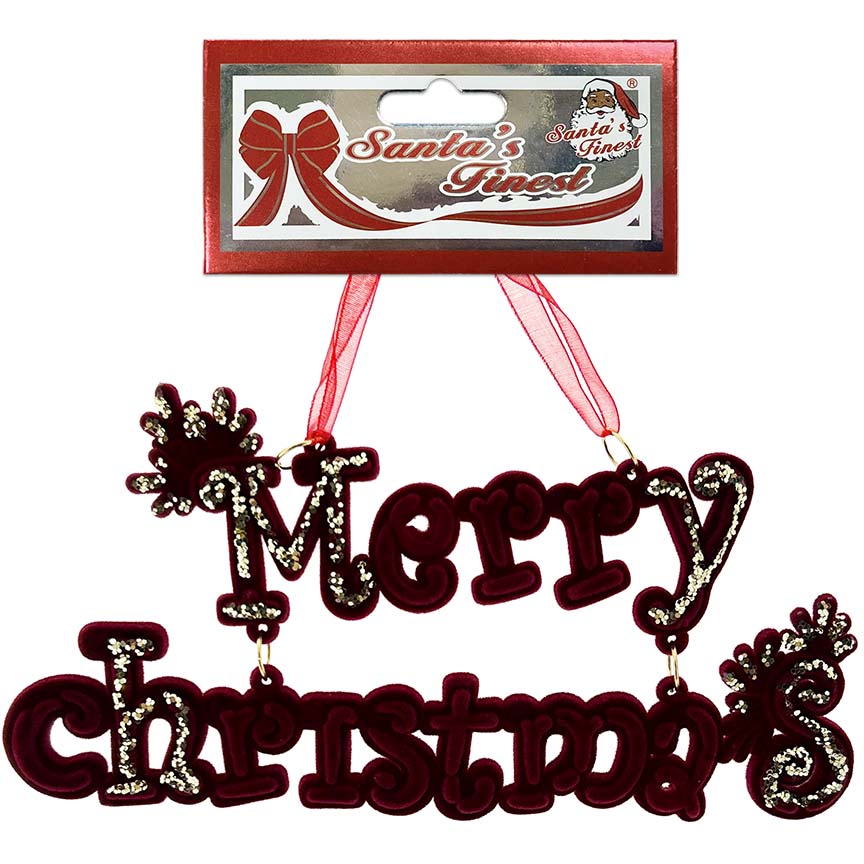 MERRY XMAS VELVET 1PC VTG