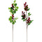 BERRY LEAF SPRAY 66CM 2ASSTD