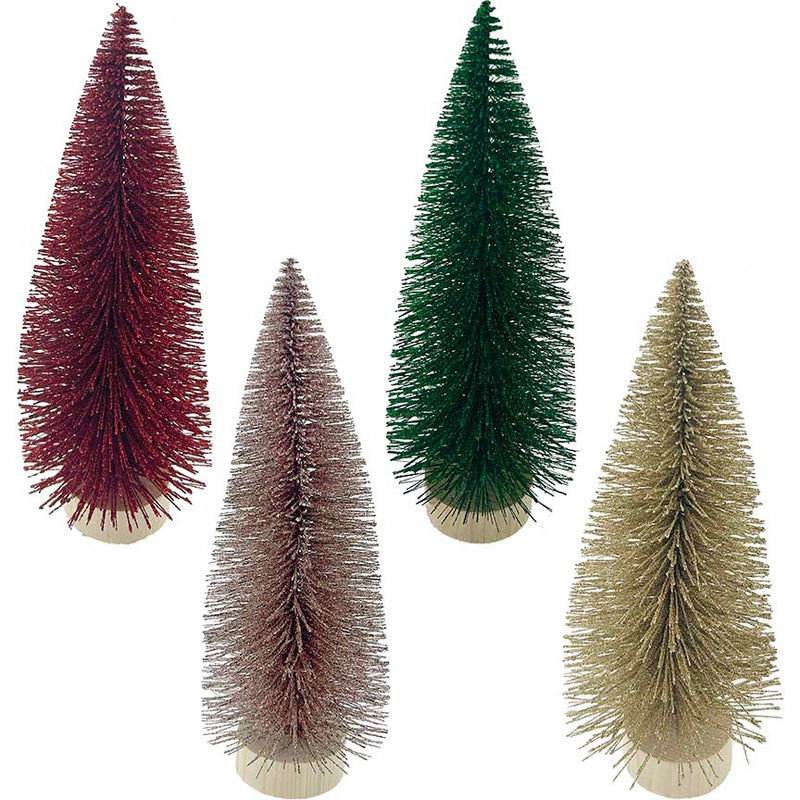 CHRISTMAS TREE GLITTER 28CM