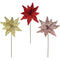 POINSETTIA LONG STEM  60CM 3ASTD VTG